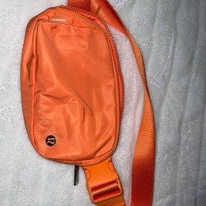 Lululemon Everywhere Belt Bag Orange Extended Strap